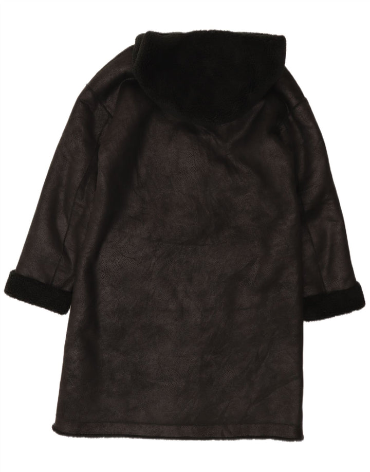 Soprabito sherpa reversibile da donna Gina EU 42/44 grande poliestere nero