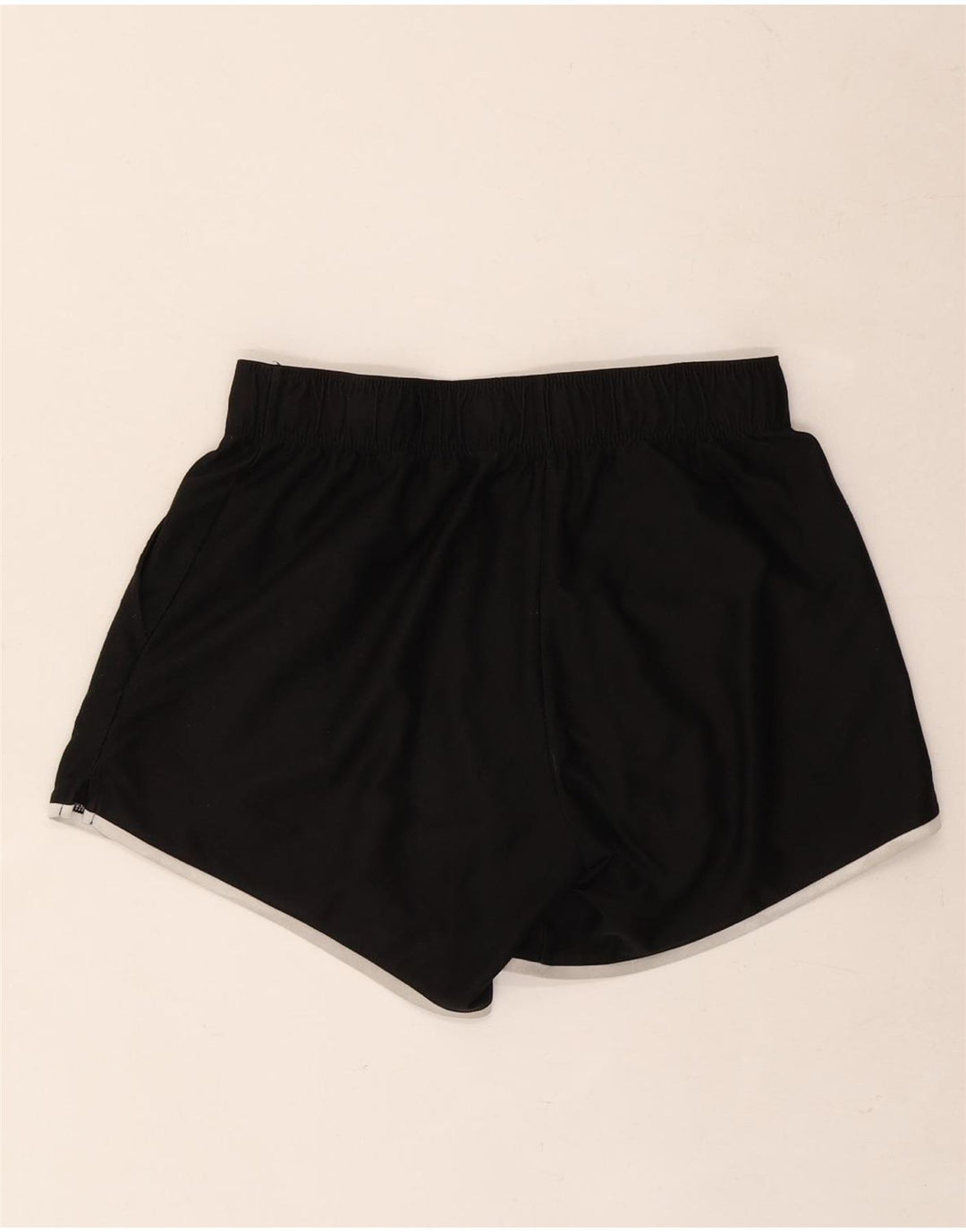 Pantaloncini sportivi grafici da donna Nike UK 8 piccoli poliestere nero