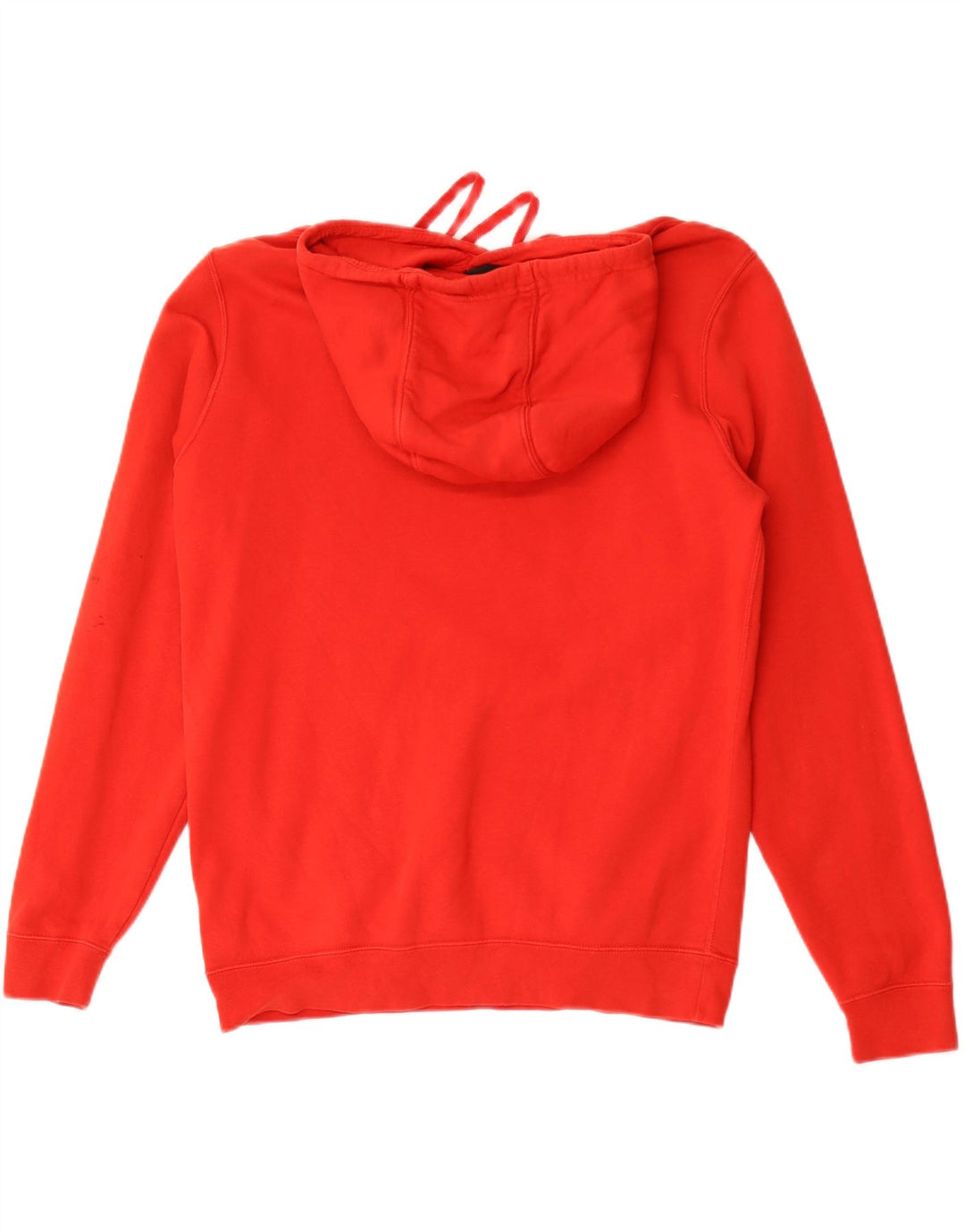 Felpa con cappuccio da uomo NIKE in cotone rosso medio