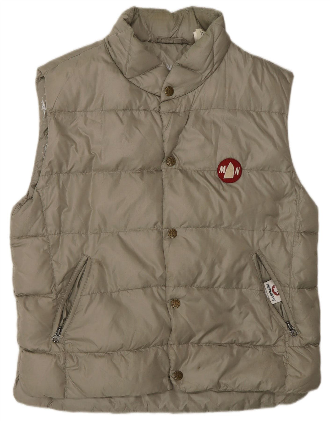 Gilet imbottito da uomo MURPHY & NYE UK 44 2XL Poliammide beige