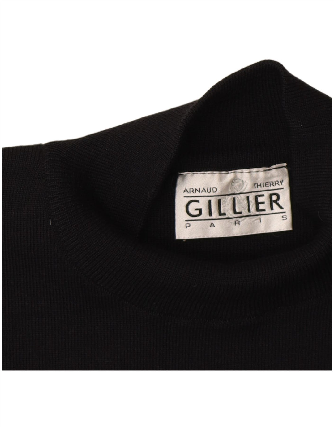Arnaud & Thierry Gillier Maglione da donna con collo dolcevita UK 14 Medium Bla