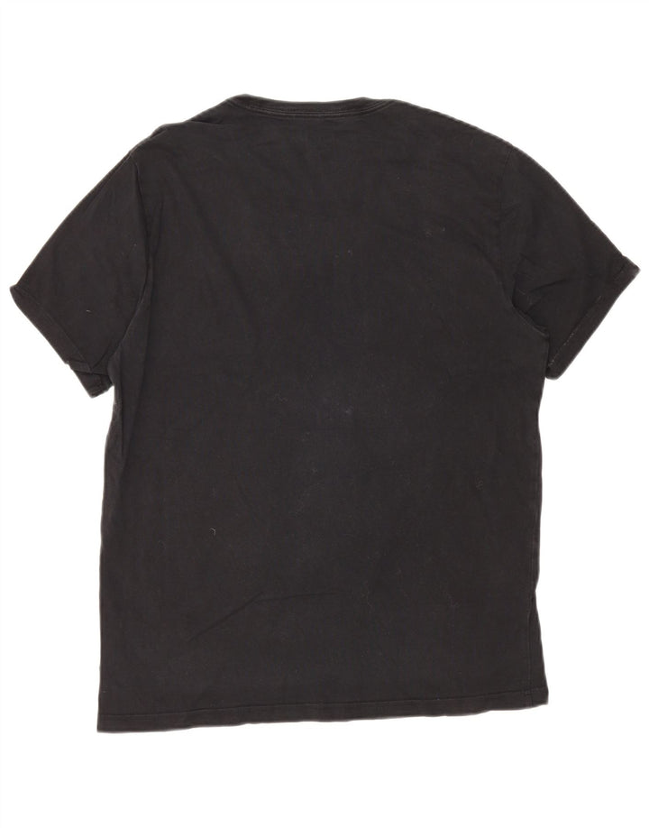 CONVERSE T-shirt grafica da uomo Top in cotone blu navy medio