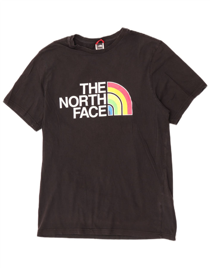 T-shirt grafica da uomo The North Face Top in cotone nero medio
