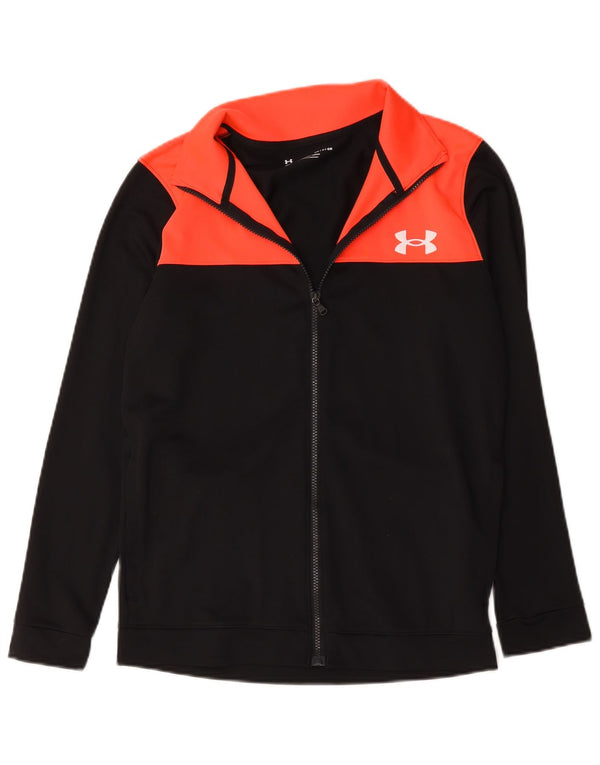 Giacca da ginnastica aderente da uomo Under Armour Small Black Colourblock