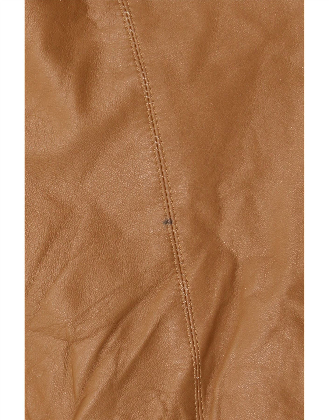 Giacca in pelle vintage da donna IT 48 XL in pelle beige