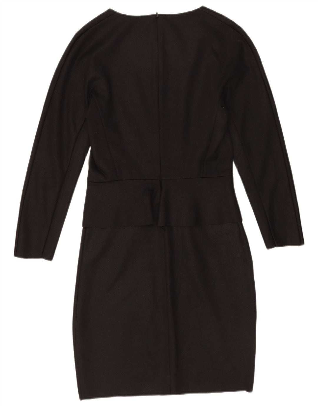 Abito tubino a maniche lunghe da donna Cos UK 6 XS poliestere nero