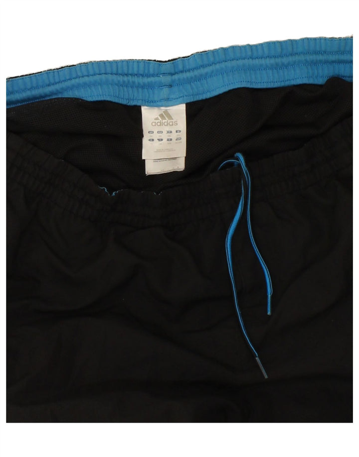Pantaloni da tuta con grafica ADIDAS da uomo Joggers 2XL Poliestere nero