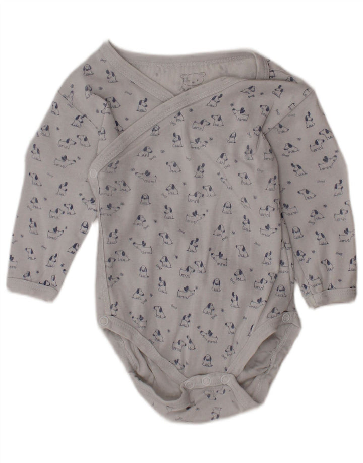 Body grafico VINTAGE per neonati 0-3 mesi bianco