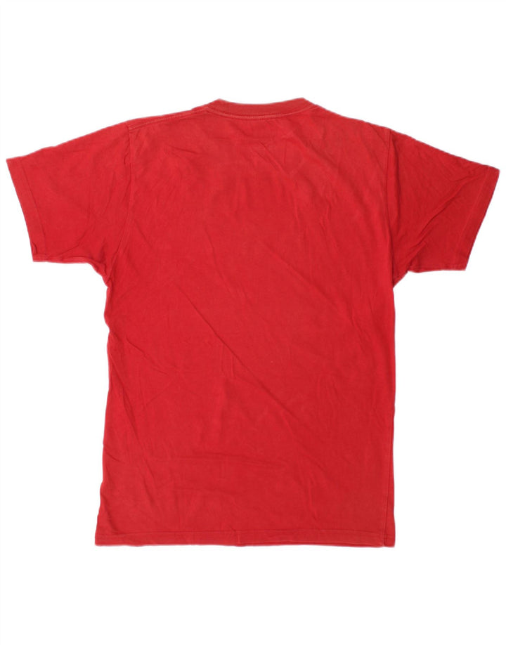 T-shirt da uomo Vans Classic Fit piccola rossa in cotone
