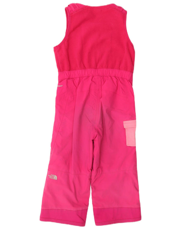 Pantaloni da sci per ragazze The North Face 13-14 anni in nylon rosa