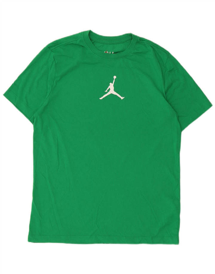 T-shirt da uomo Jordan Top in cotone verde medio