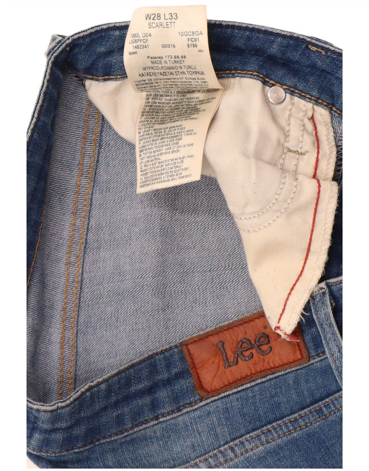 Jeans skinny Lee Scarlett da donna W28 L31 cotone blu