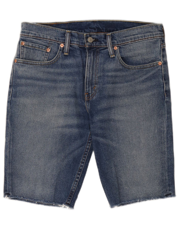 Pantaloncini di jeans Levi's 511 da uomo W32 in cotone blu medio