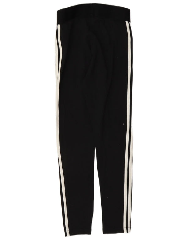 Leggings Adidas da donna slim fit UK 8/10 piccolo cotone nero