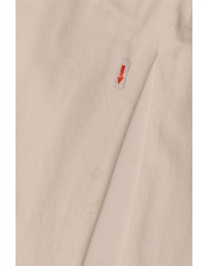 Jeans dritti da donna Zara EU 38 Small W28 L28 Cotone bianco