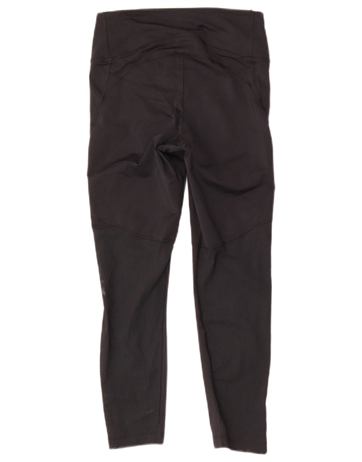 Leggings Nike Dri Fit Crop da donna UK 8 Small Nero Poliestere
