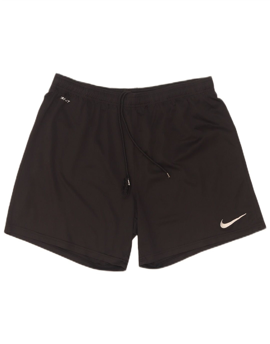 Pantaloncini sportivi Nike Dri Fit da uomo, grandi, in poliestere nero