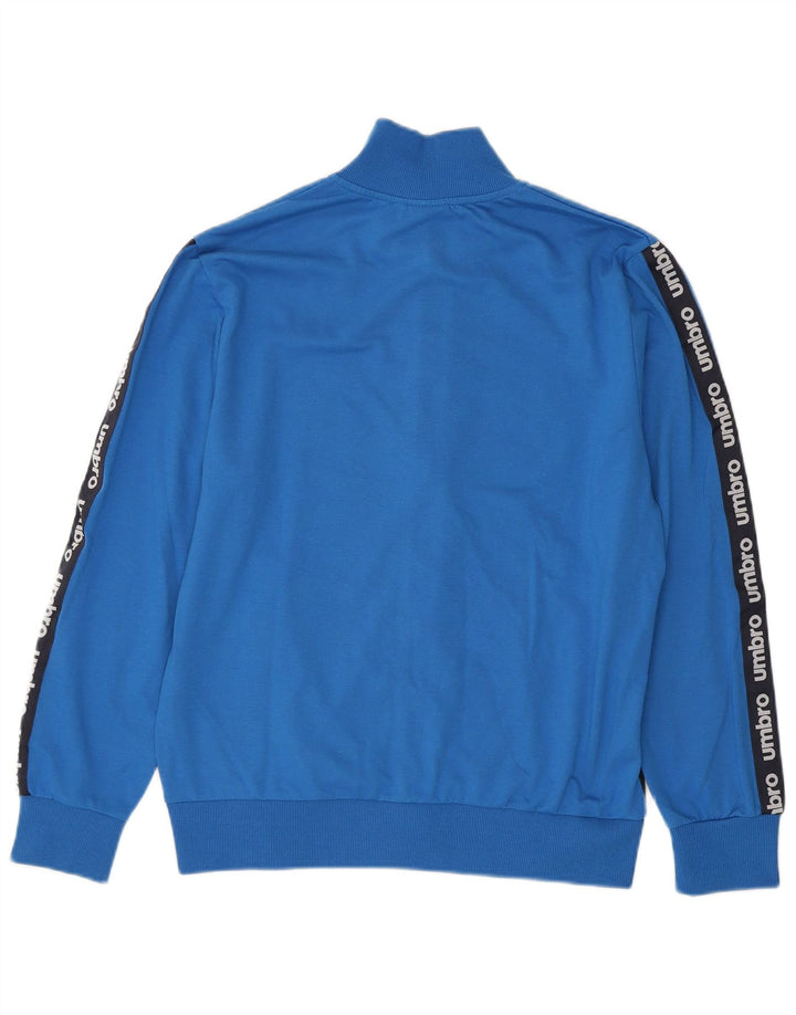 Giacca da ginnastica da uomo con grafica Under Armour, colore blu medio