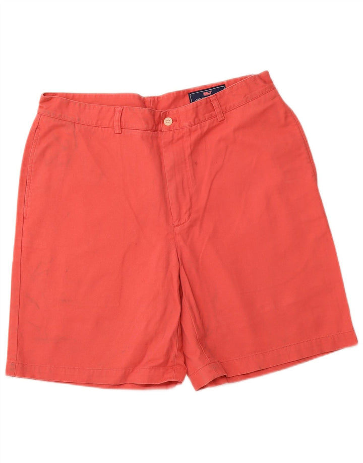 VINEYARD VINES Pantaloncini chino da donna W35 grandi in cotone rosa