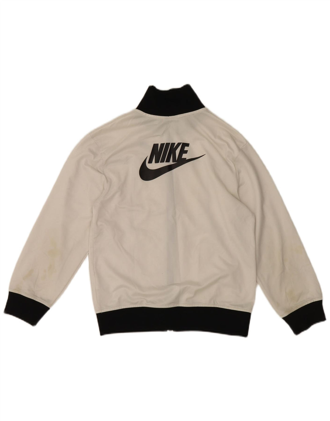 Giacca da tuta da ragazzo Nike, 10-11 anni, colore bianco medio, color block sportivo