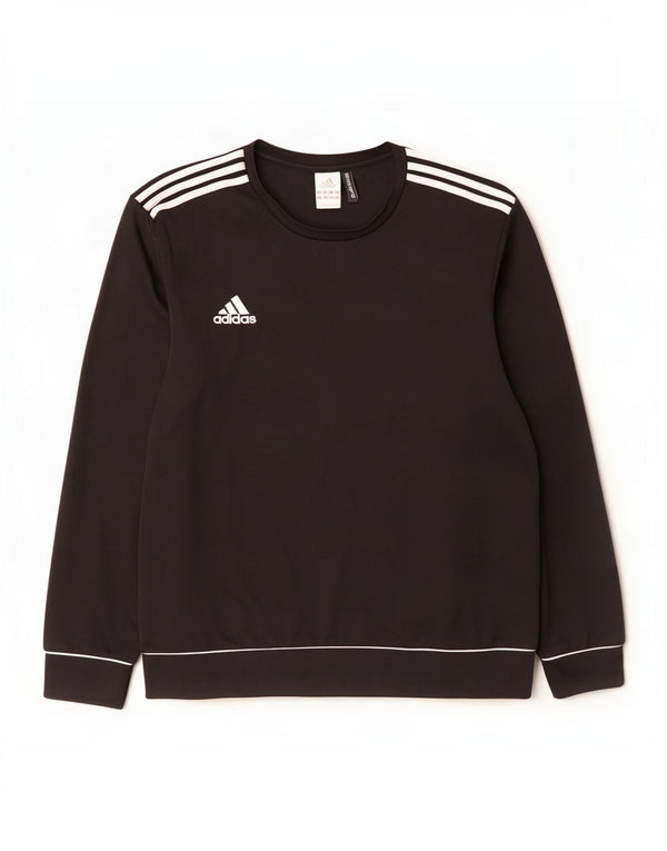 Felpa da uomo Adidas Climawarm Jumper UK 50/52 2XL Poliestere nero
