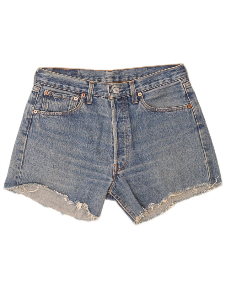 Pantaloncini di jeans Levi's 501 da donna W32 grandi blu