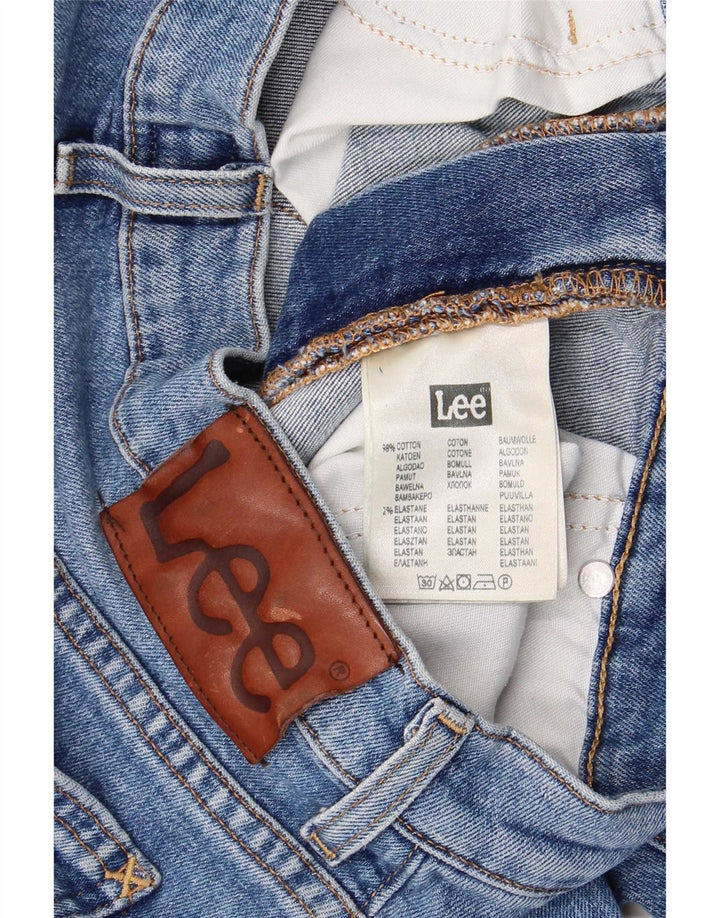 Jeans dritti da uomo Lee Rider W31 L34 cotone blu