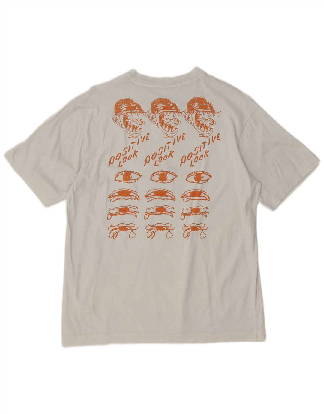 T-shirt grafica da donna Zara Top UK 16 grande bianca