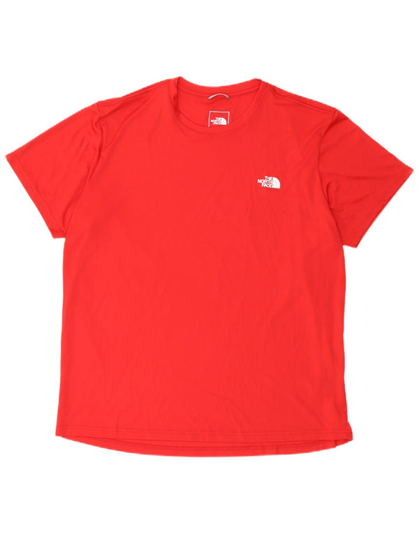 T-shirt da uomo The North Face Top XL rosso poliestere