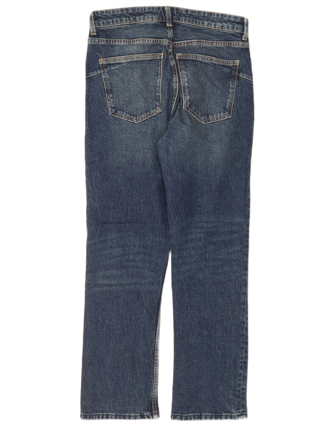 Jeans dritti da donna Zara EU 40 medio W30 L28 blu navy