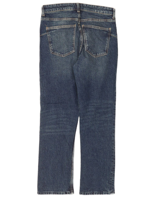 Jeans dritti da donna Zara EU 40 medio W30 L28 blu navy