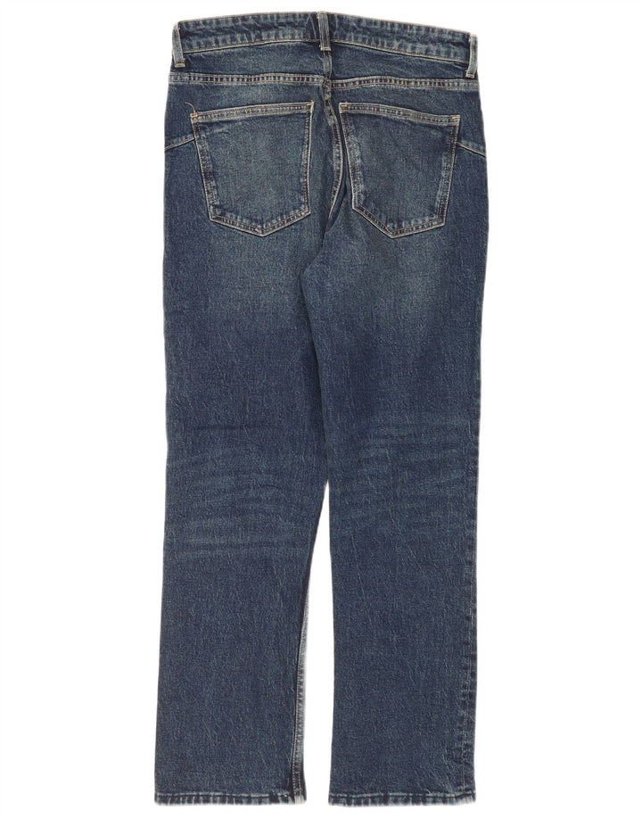 Jeans dritti da donna Zara EU 40 medio W30 L28 blu navy