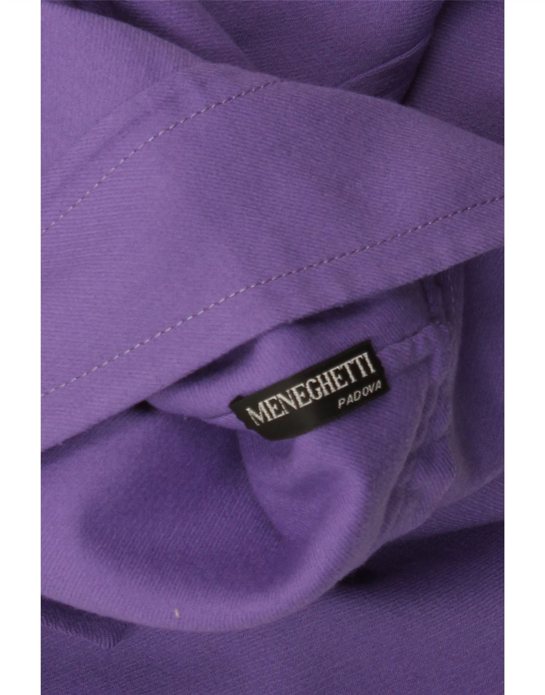 Giacca blazer da donna a 4 bottoni VINTAGE UK 16 grande viola