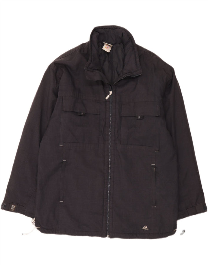 Giacca utility da uomo Adidas UK 44/46 grande poliestere nero