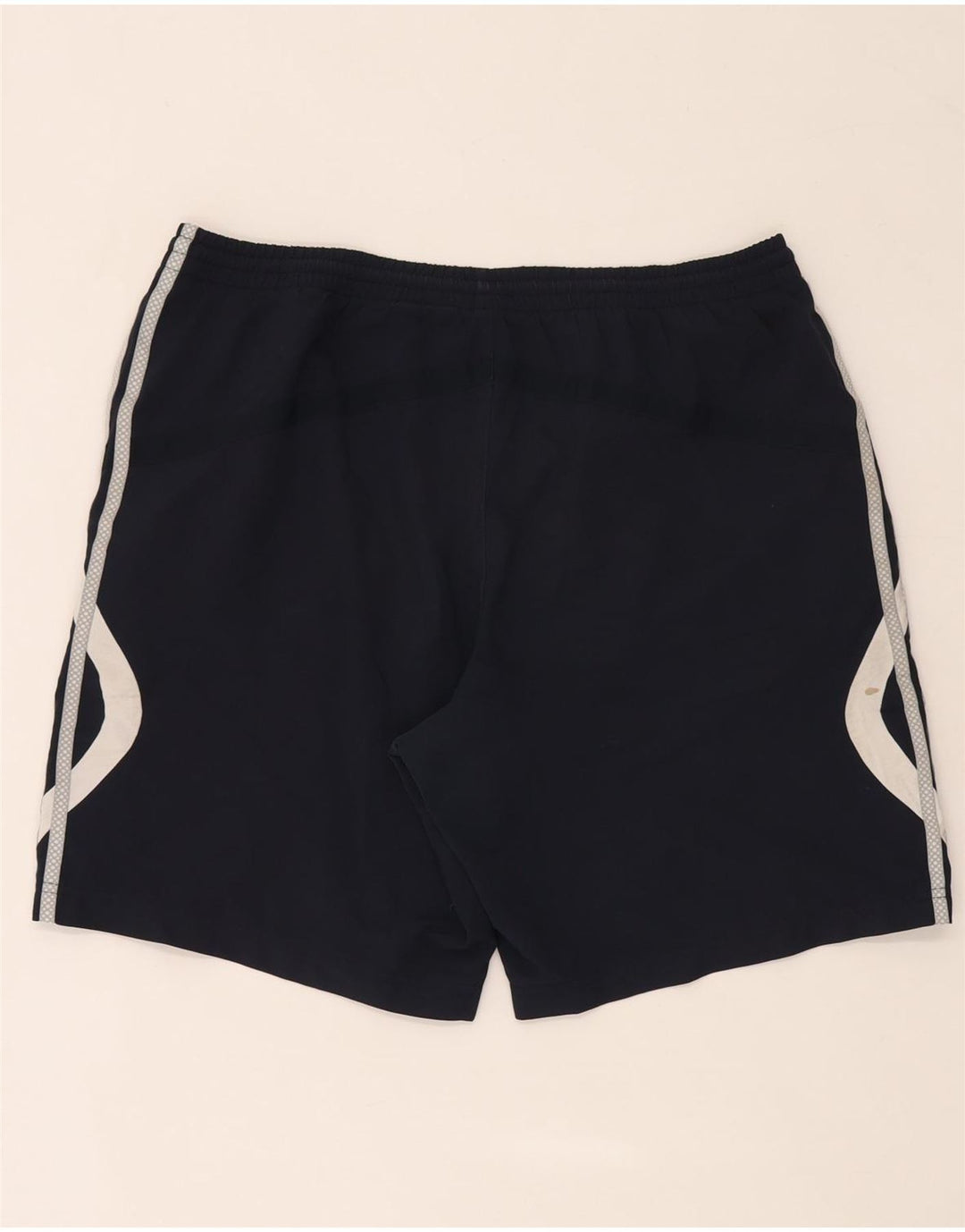 Pantaloncini sportivi da uomo Adidas Large blu navy in poliestere
