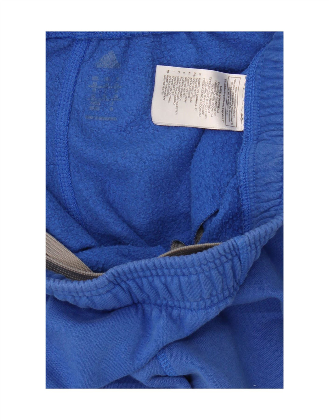 Pantaloni da tuta da uomo Adidas Joggers in cotone blu medio