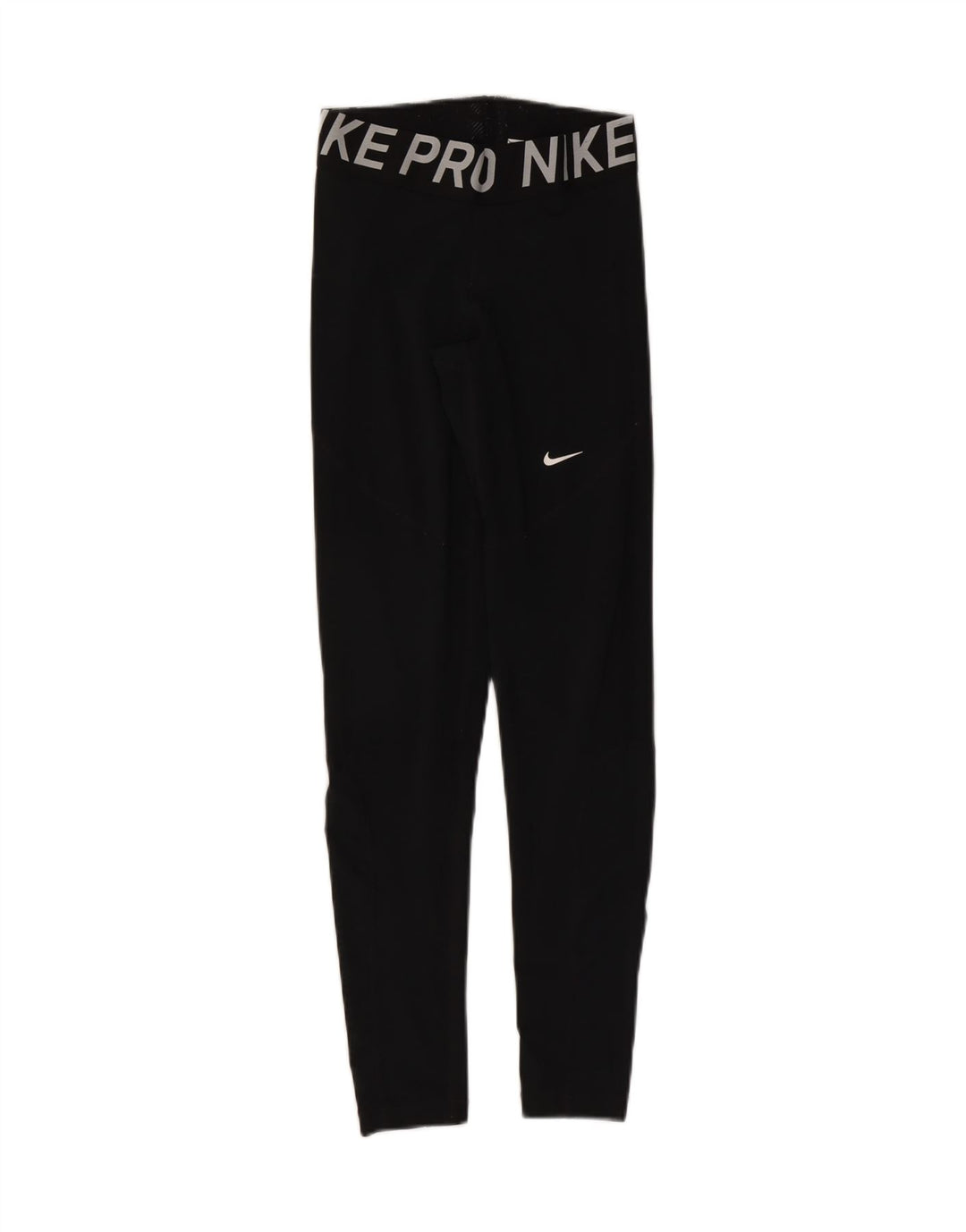 Leggings grafici da donna Nike UK 8 piccoli sportivi in poliestere nero