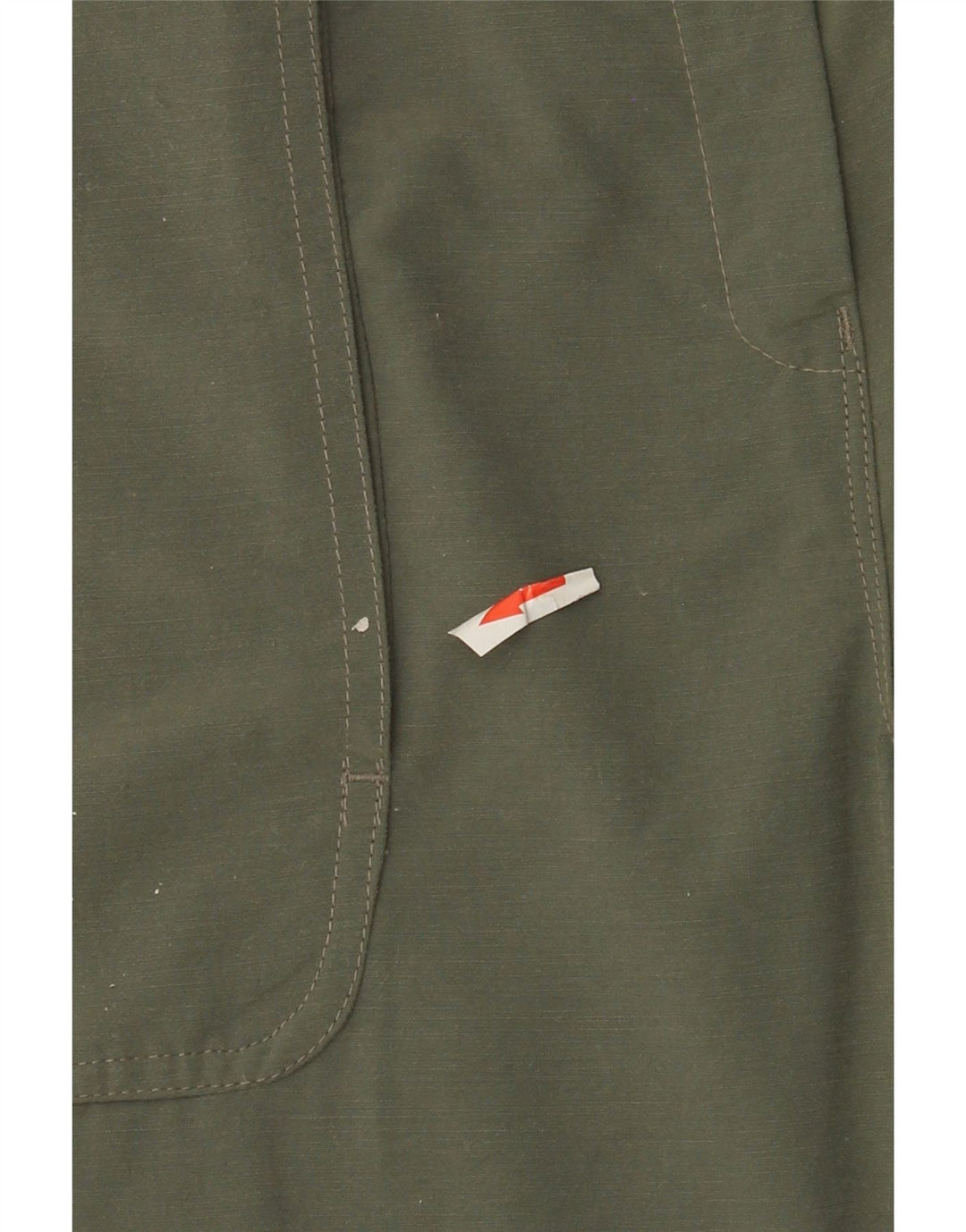 Pantaloni chino dritti da donna ROHAN medi W28 L33 verde poliammide