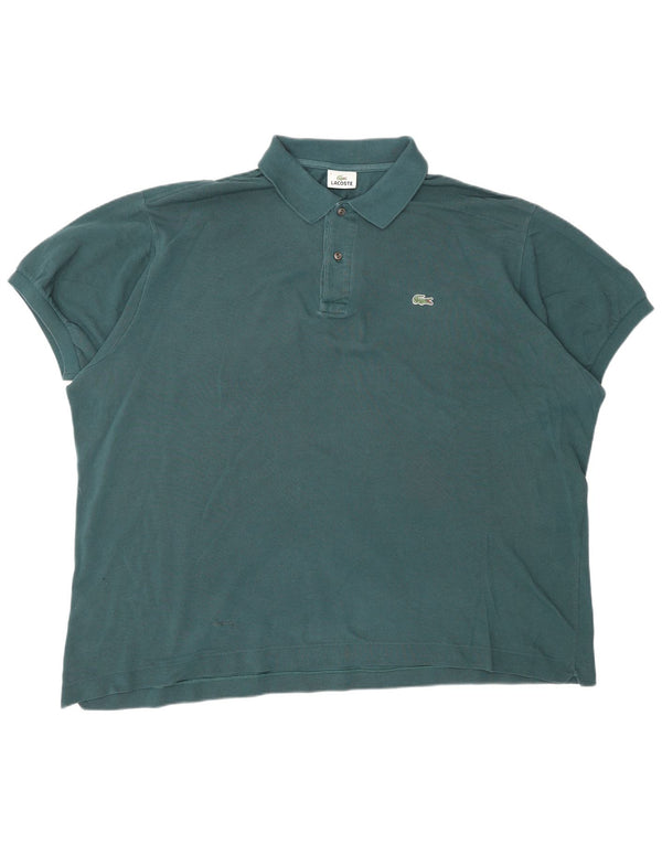 Polo da uomo LACOSTE taglia 9 4XL cotone verde