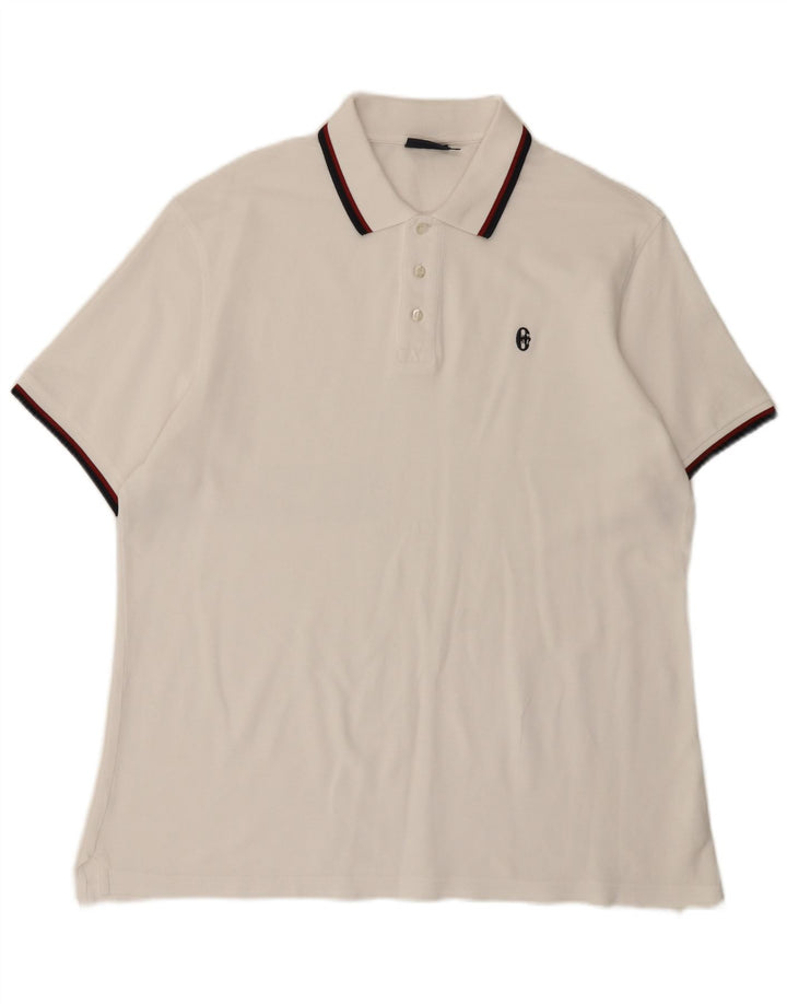 Polo da uomo Conte of Florence 2XL Bianca