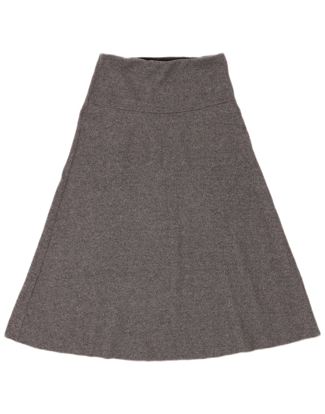 Gonna a trapezio a vita alta da donna Zara piccola W26 poliestere grigio