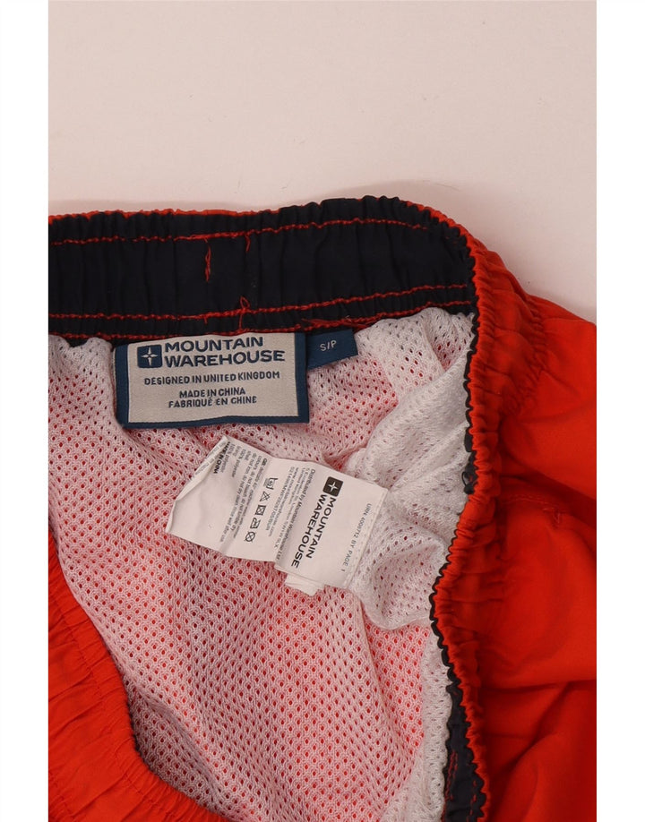 Pantaloncini da bagno da uomo Mountain Warehouse piccoli in poliestere arancione