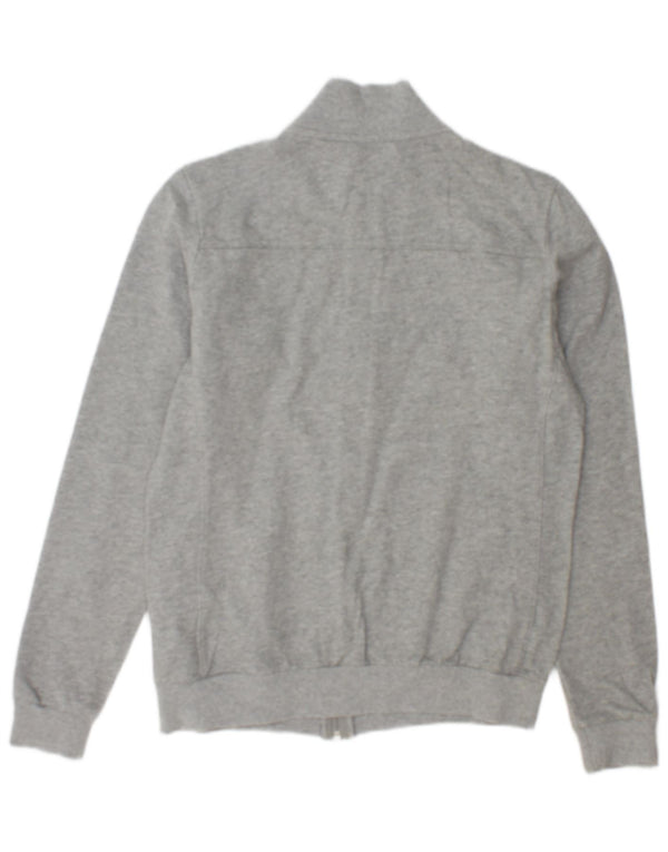 Giacca da tuta da donna Nike UK 12/14 Cotone chiazzato grigio medio