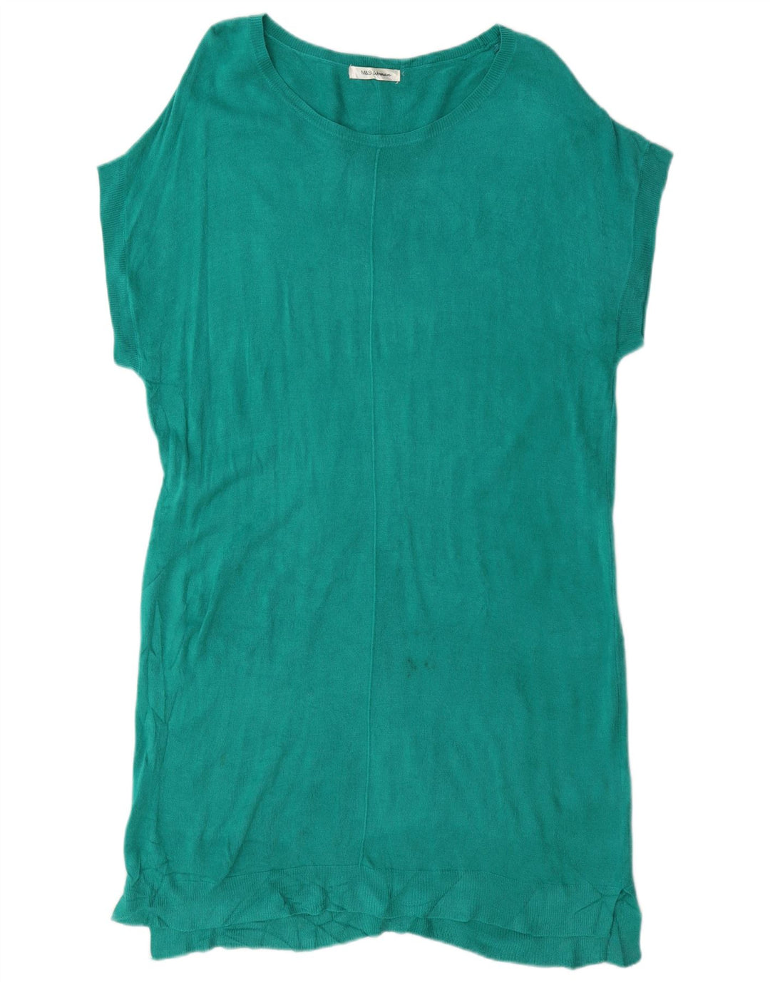 Abito a trapezio da donna Marks & Spencer UK 24 4XL poliestere verde