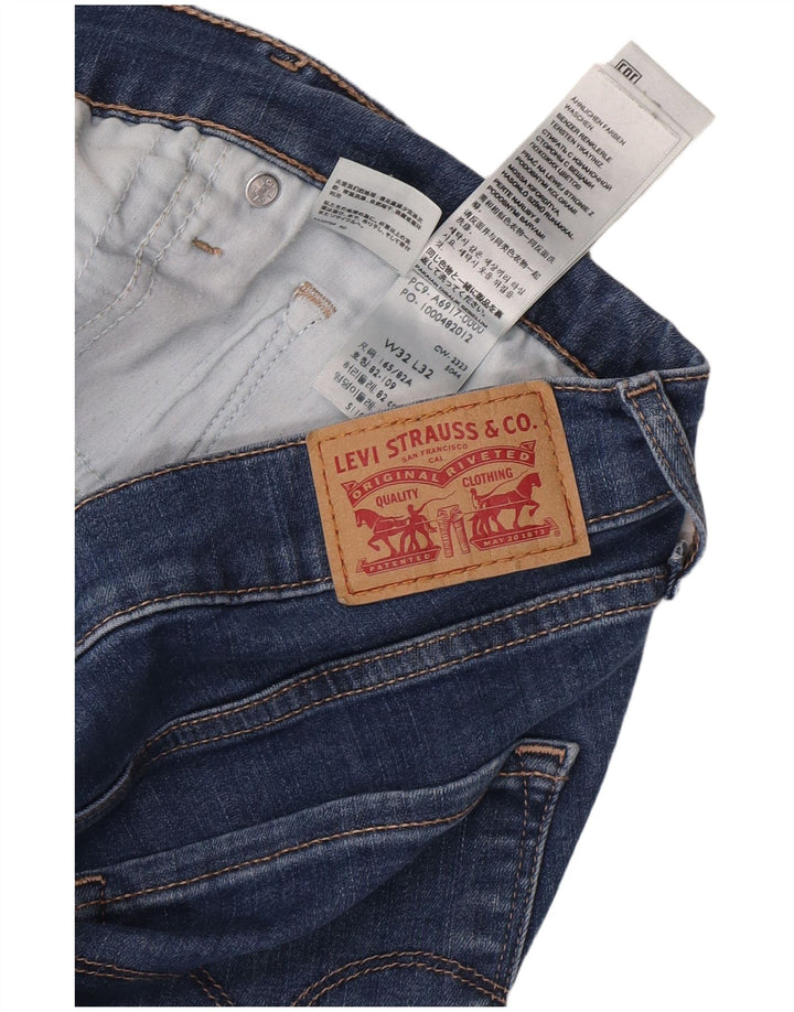 Levi's Donna 311 Shaping Skinny Jeans W32 L30 Cotone Blu