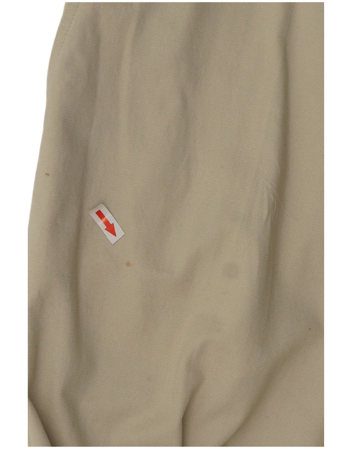 Pantaloni chino dritti da uomo Hugo Boss IT 48 medio W32 L34 cotone beige