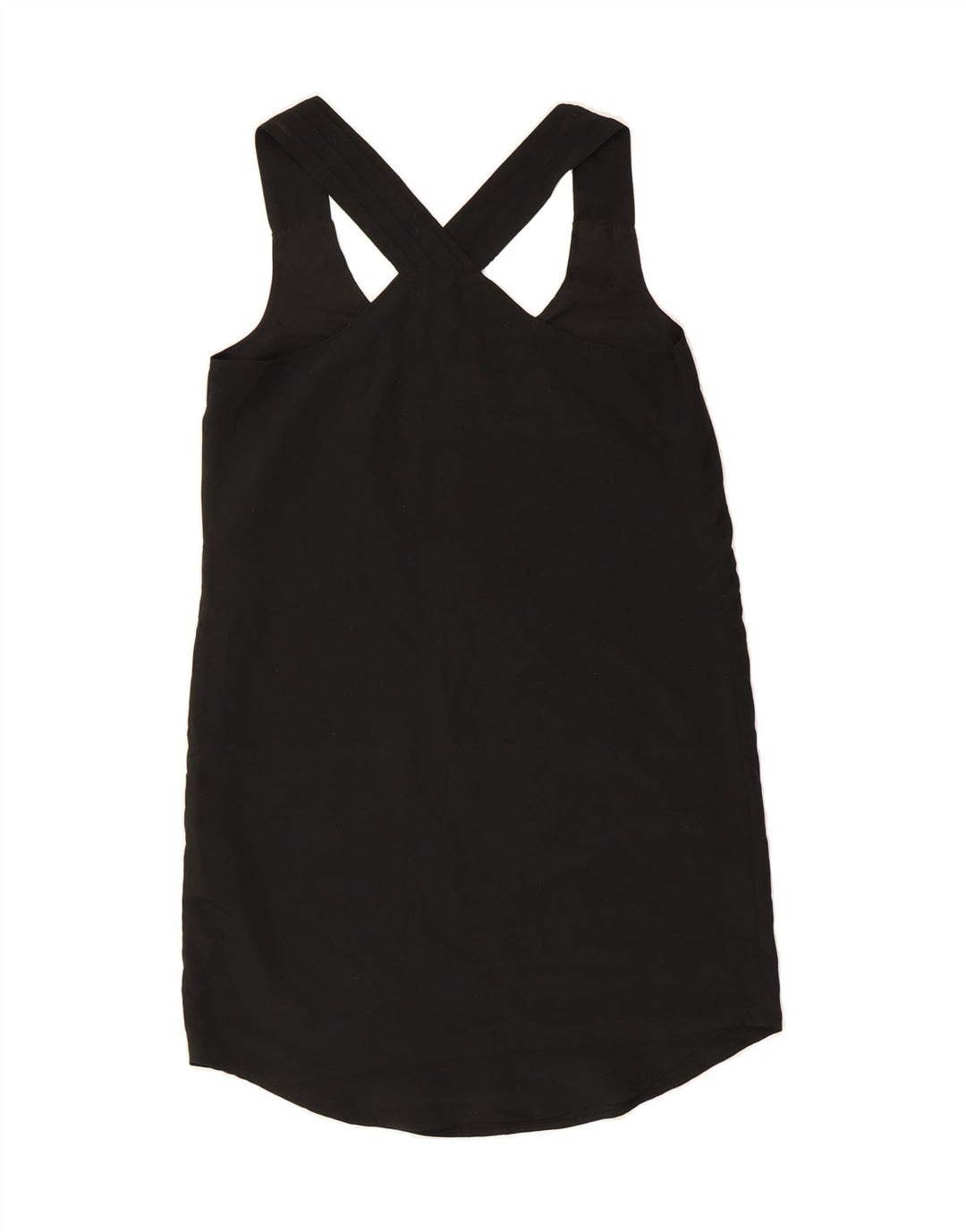 MOSSIMO Womens Sleeveless Shift Dress UK 14 Medium Black Polyester Vintage Mossimo and Second-Hand Mossimo from Messina Hembry 