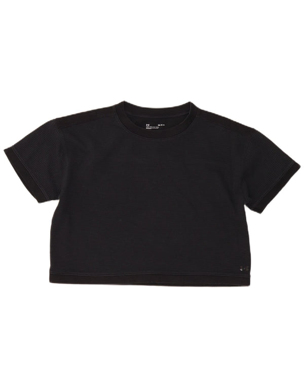 T-shirt grafica oversize da donna Under Armour Top UK 14 Medium Nero