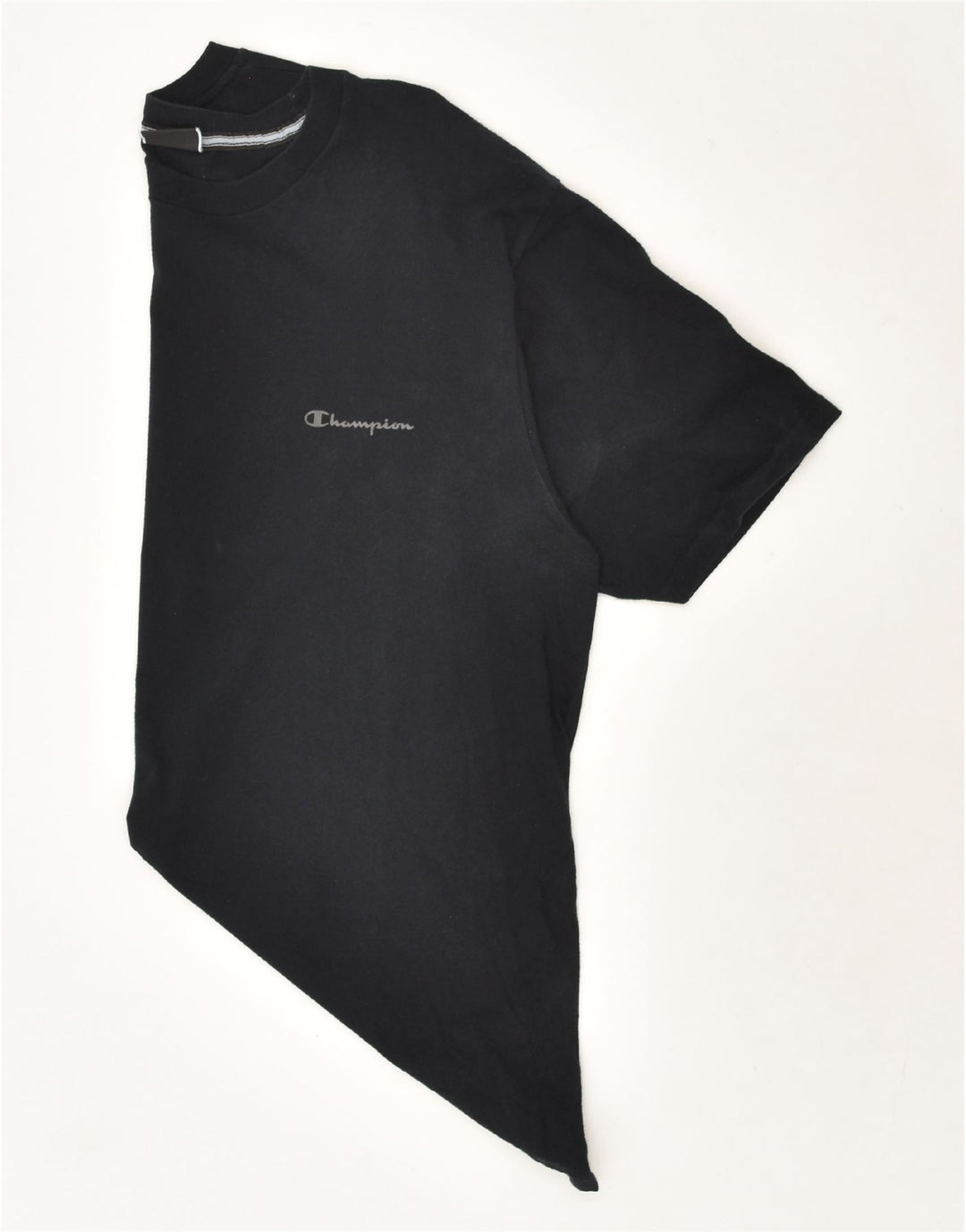 CHAMPION Mens Vintage T-Shirt Top Large Black Cotton Vintage Champion and Second-Hand Champion from Messina Hembry 