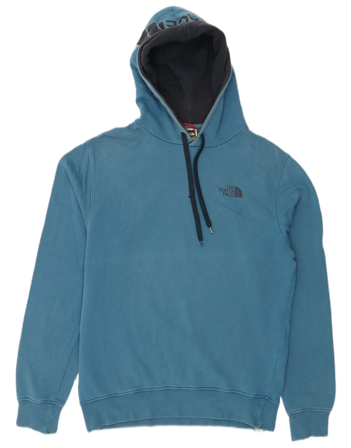 Felpa con cappuccio grafica da uomo The North Face in cotone blu medio